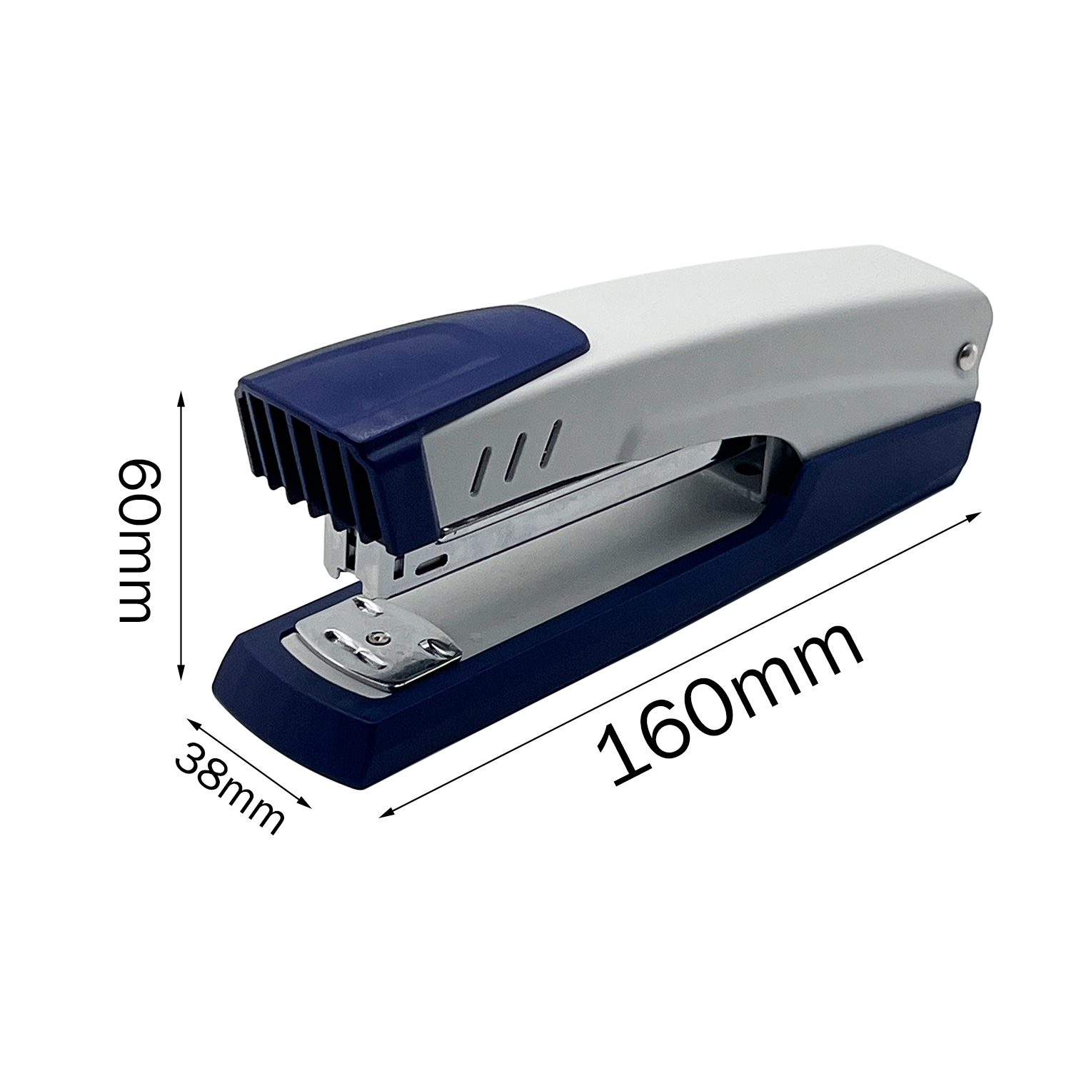Office stationery 25 sheets 24/6-24/8 full strip manual metal stapler engrapadora desktop book binding custom logo paper stapler